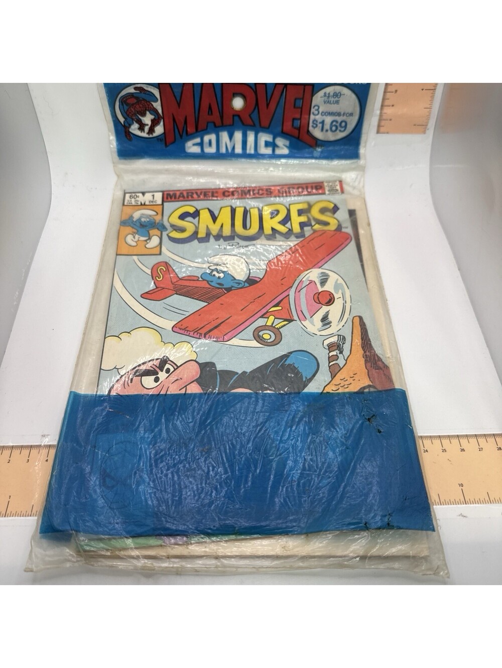 Smurfs #1-3 Marvel Comics Sealed 3-Pack (1982) | 1st Prints | Vintage Marvel